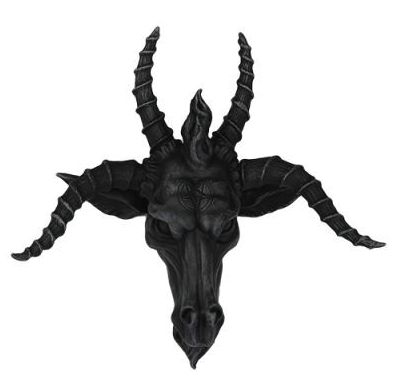 Baphomet Wall Plaque Statue