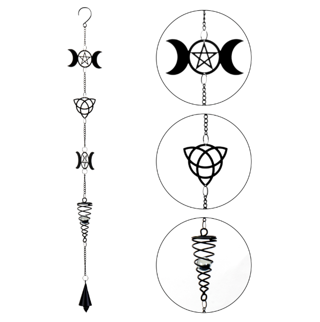 Triple Moon Hanging Decoration