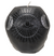 Black Skull Candle Holder