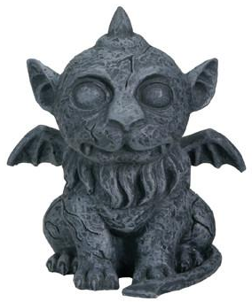 Baby Lion Gargoyle Statue