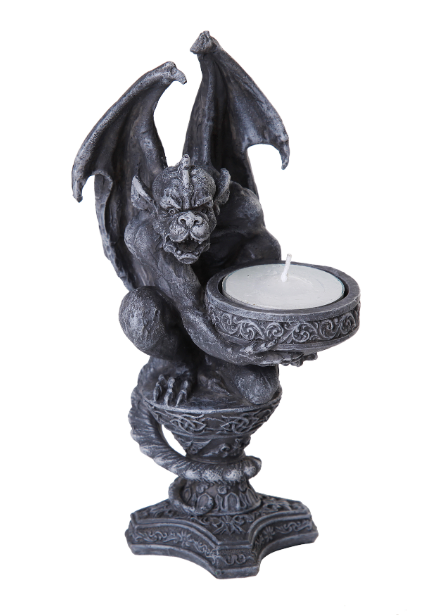 Gargoyle Tea Light Candle Holder