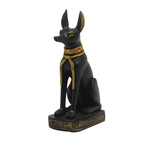 Lil' Anubis Dog Statue