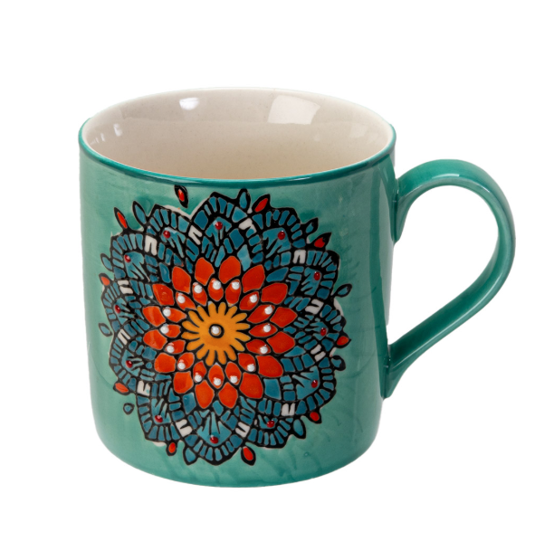 Mandala Anahata Mug