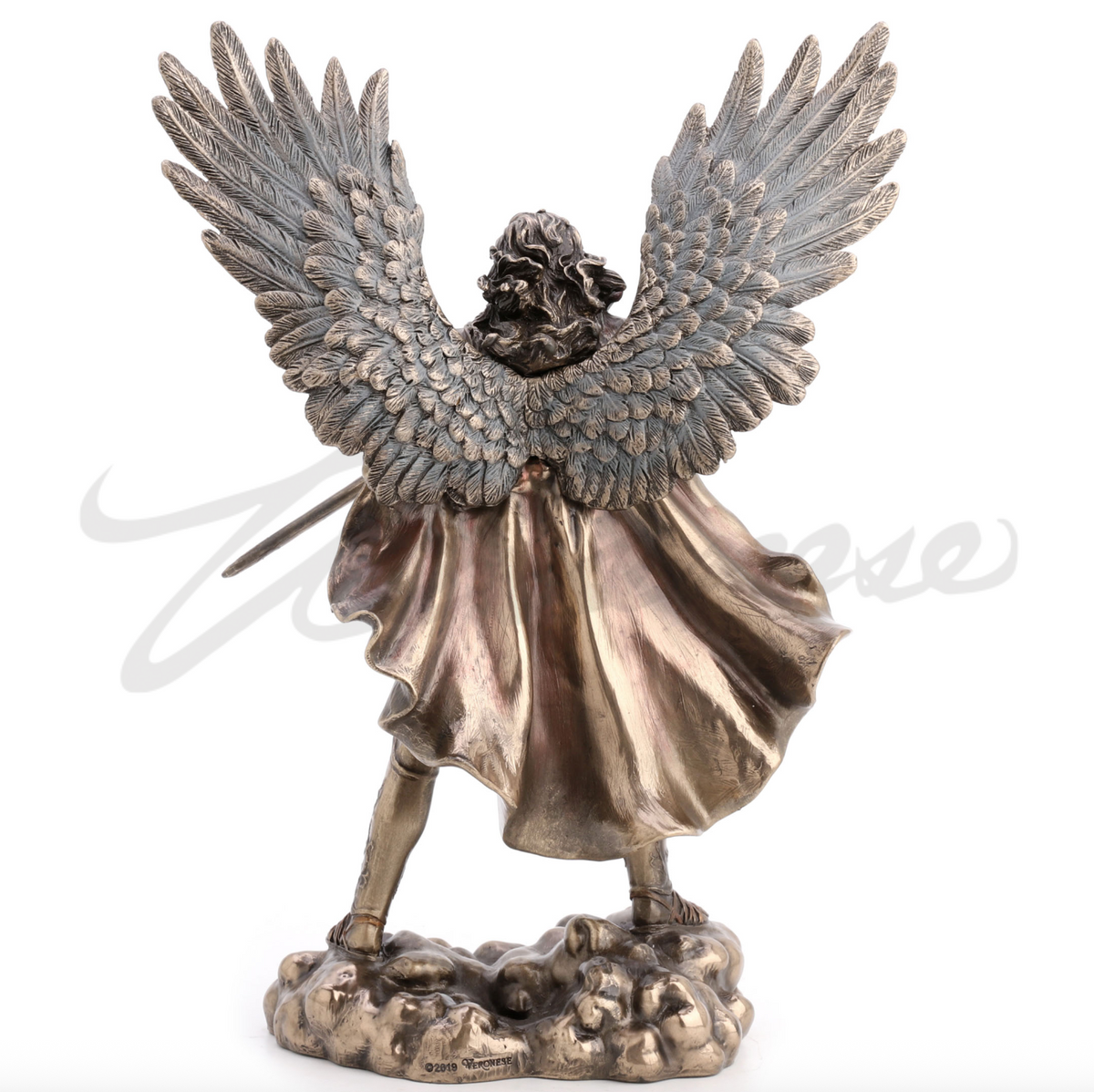 Archangel Saint Michael Unsheathing The Sword Statue