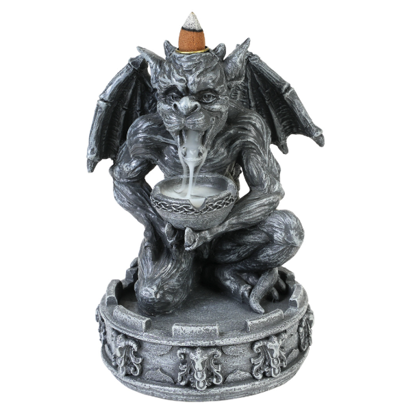 Gargoyle with Bowl Backflow burner