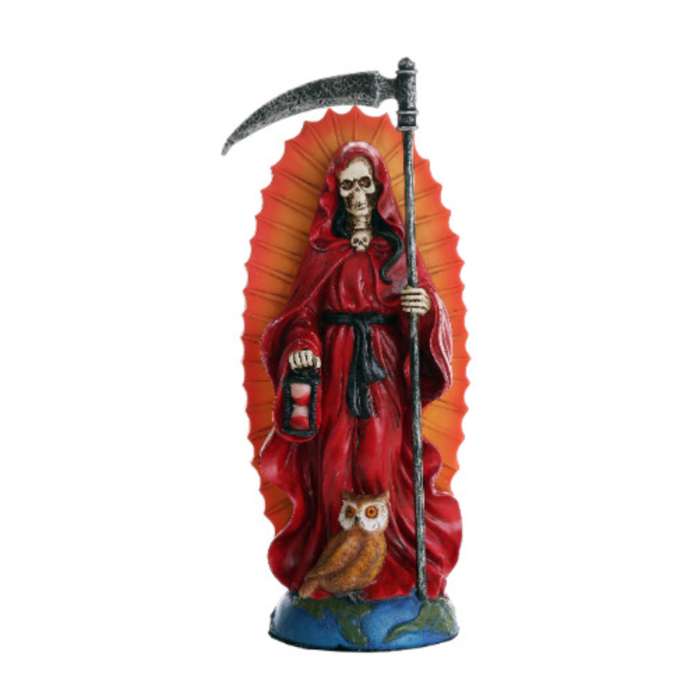Santa Muerte Small Red