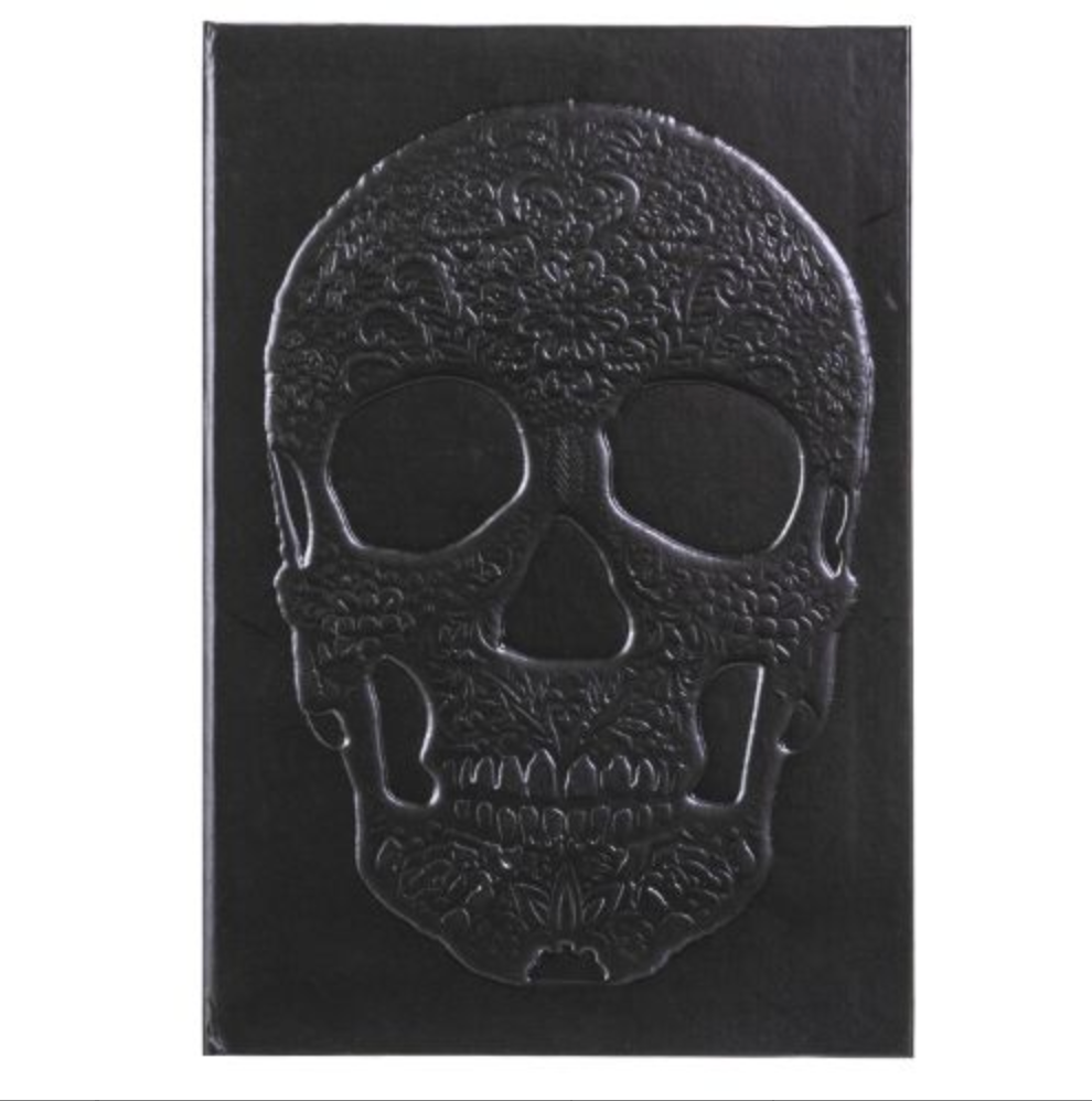Floral Skull Journal