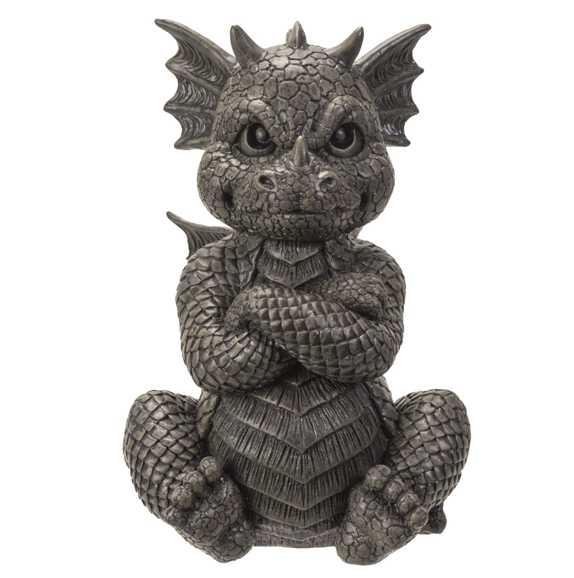Large Garden Dragon Statue - Angry