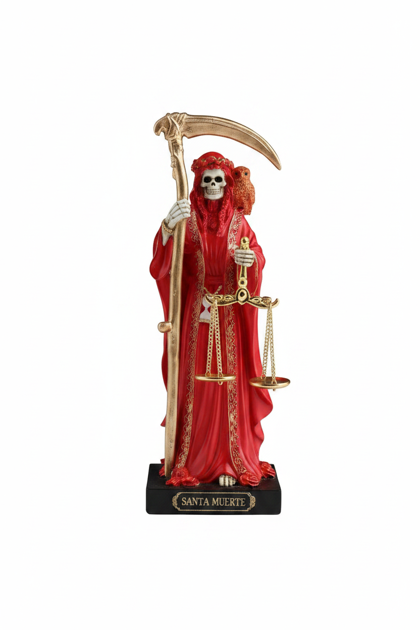Lil' Santa Muerte Statue Color Robe