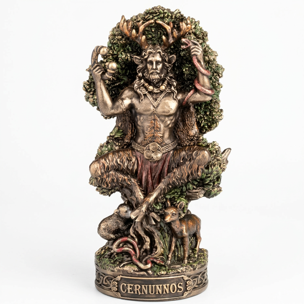Lil' Cernunnos The Celtic God Of The Wilds Statue