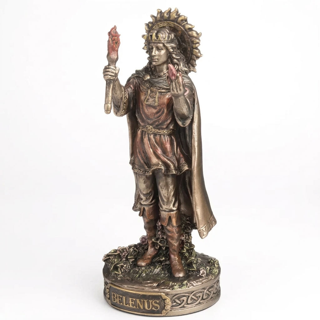 Lil' Belenus : The Celtic God Of Fire And Healing Statue