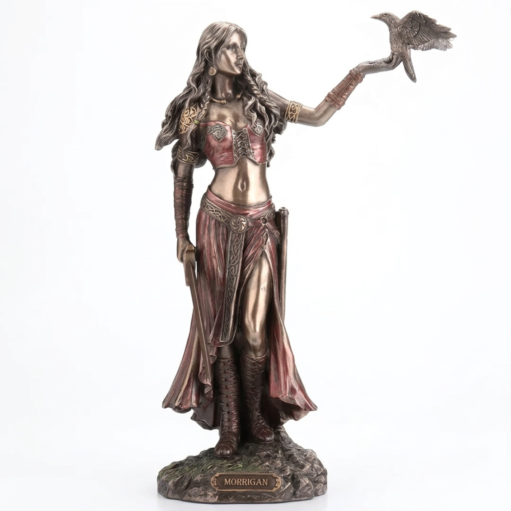 Morrigan - Celtic Goddess Of Birth, Battle And Death Statue