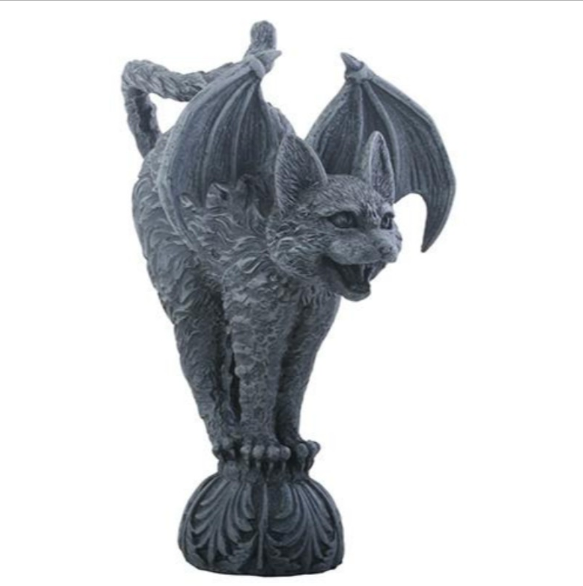 Bat Wing Cat Gargoyle Statue