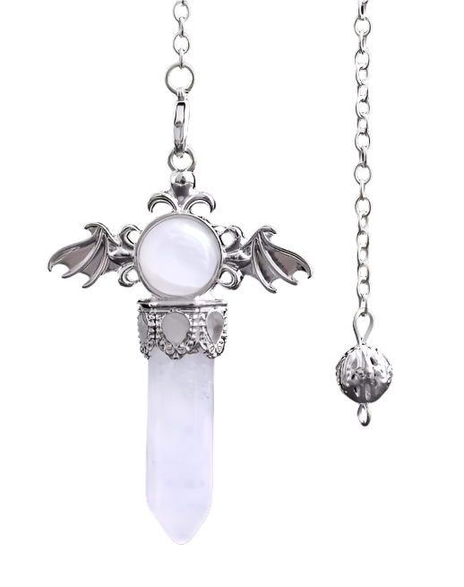 Winged Crystal Pendulum