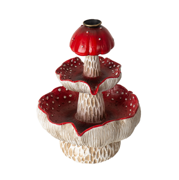 Mushroom Fountain Backflow Incense Burner