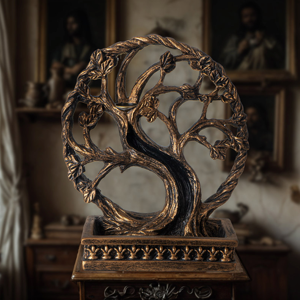 Celtic Tree Backflow Burner