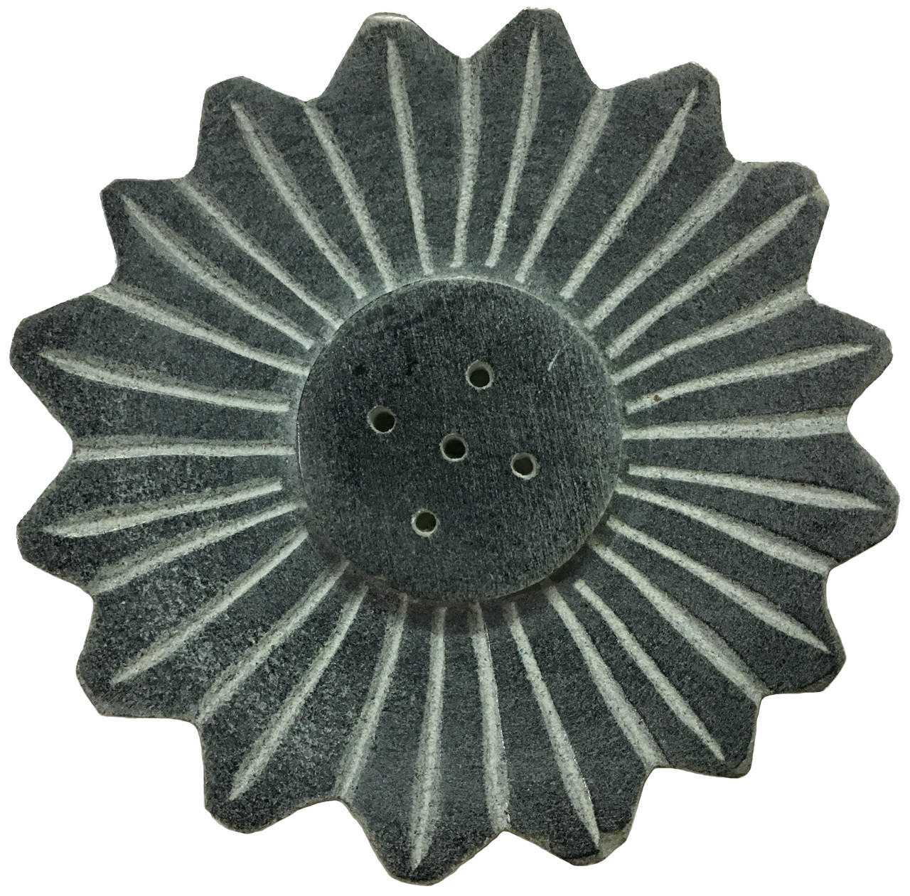 Stone Flower Incense Burner