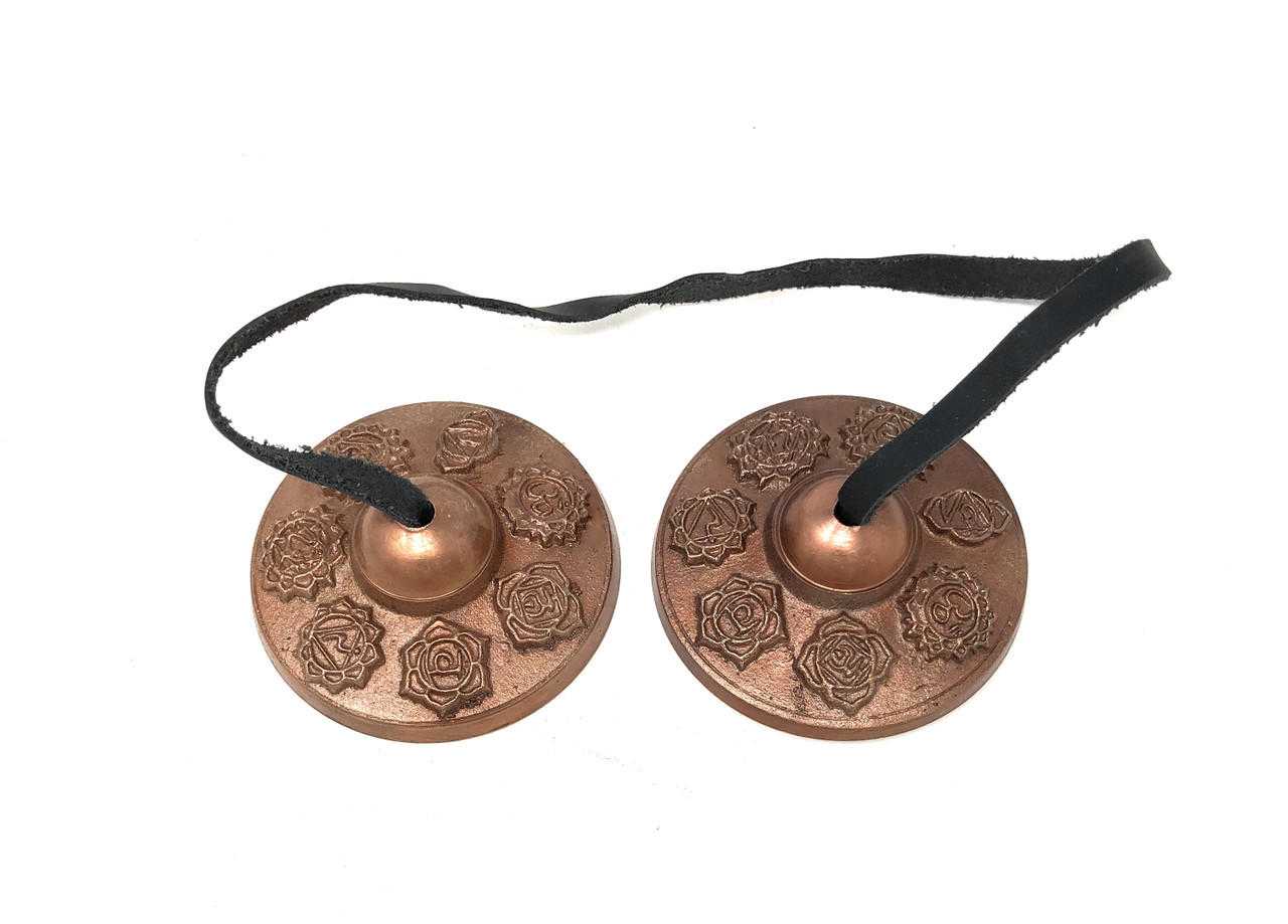Tibetan Brass Cymbals - Tingsha