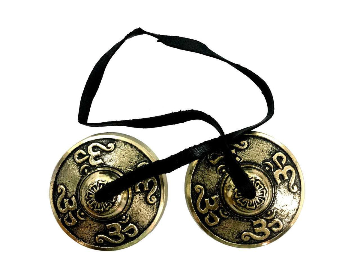 Tibetan Brass Cymbals - Tingsha