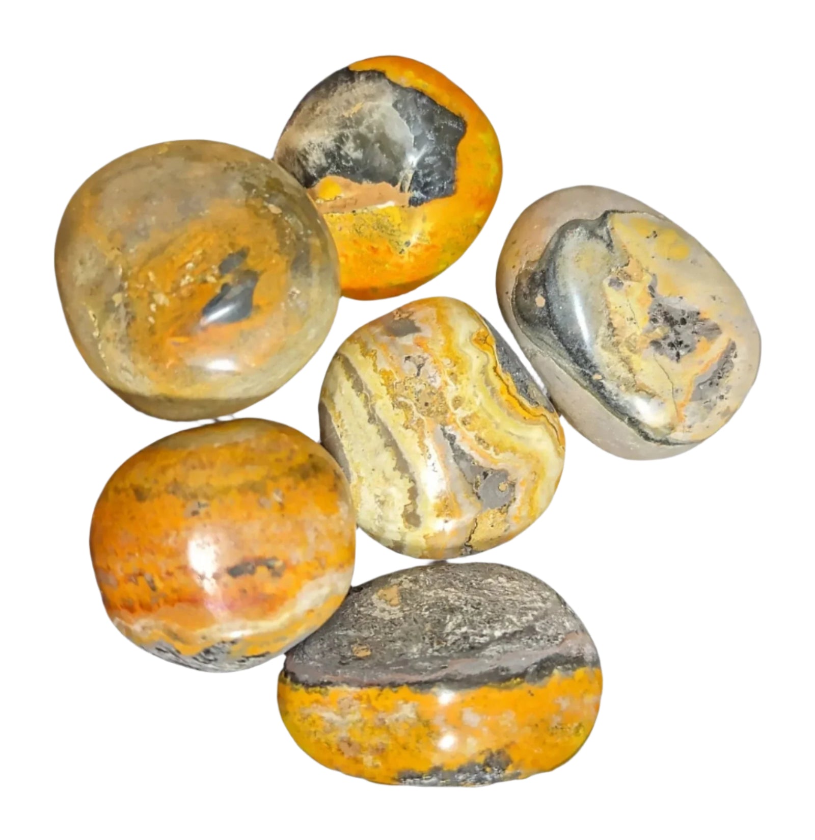 Bumblebee Jasper Tumbled