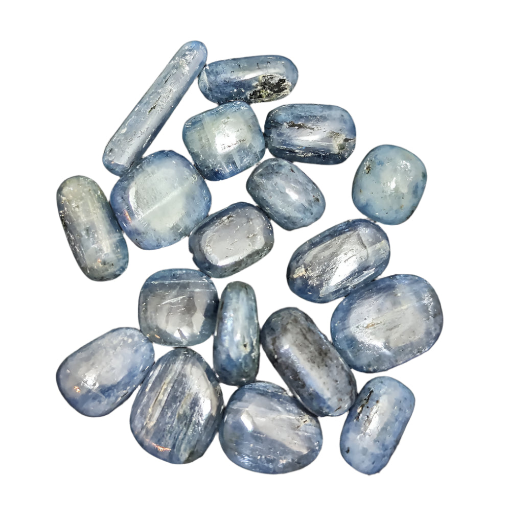 Blue-Green Kyanite Tumbled