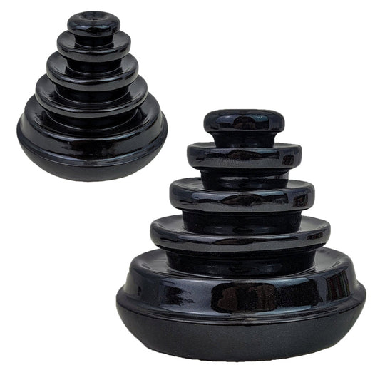 Ceramic Backflow Incense Burner, Water Circle 5&quot;