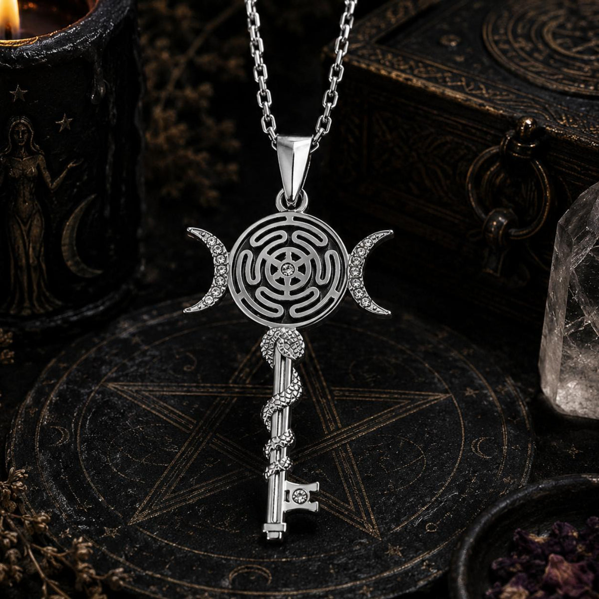 Hecate Key Necklace
