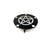 Wooden Round Pentacle Table Altar