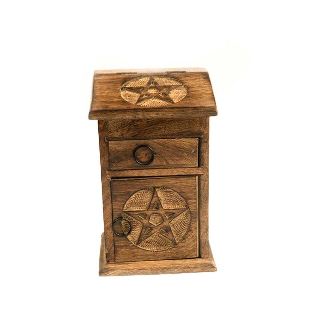 Wooden Storage Almirah Pentacle