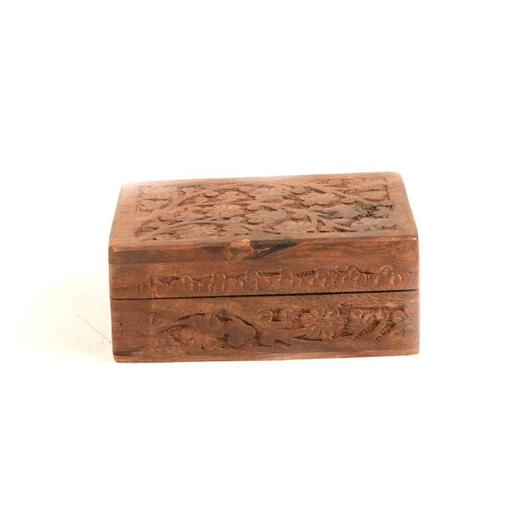 Wooden Handicraft Storage Box 6x4