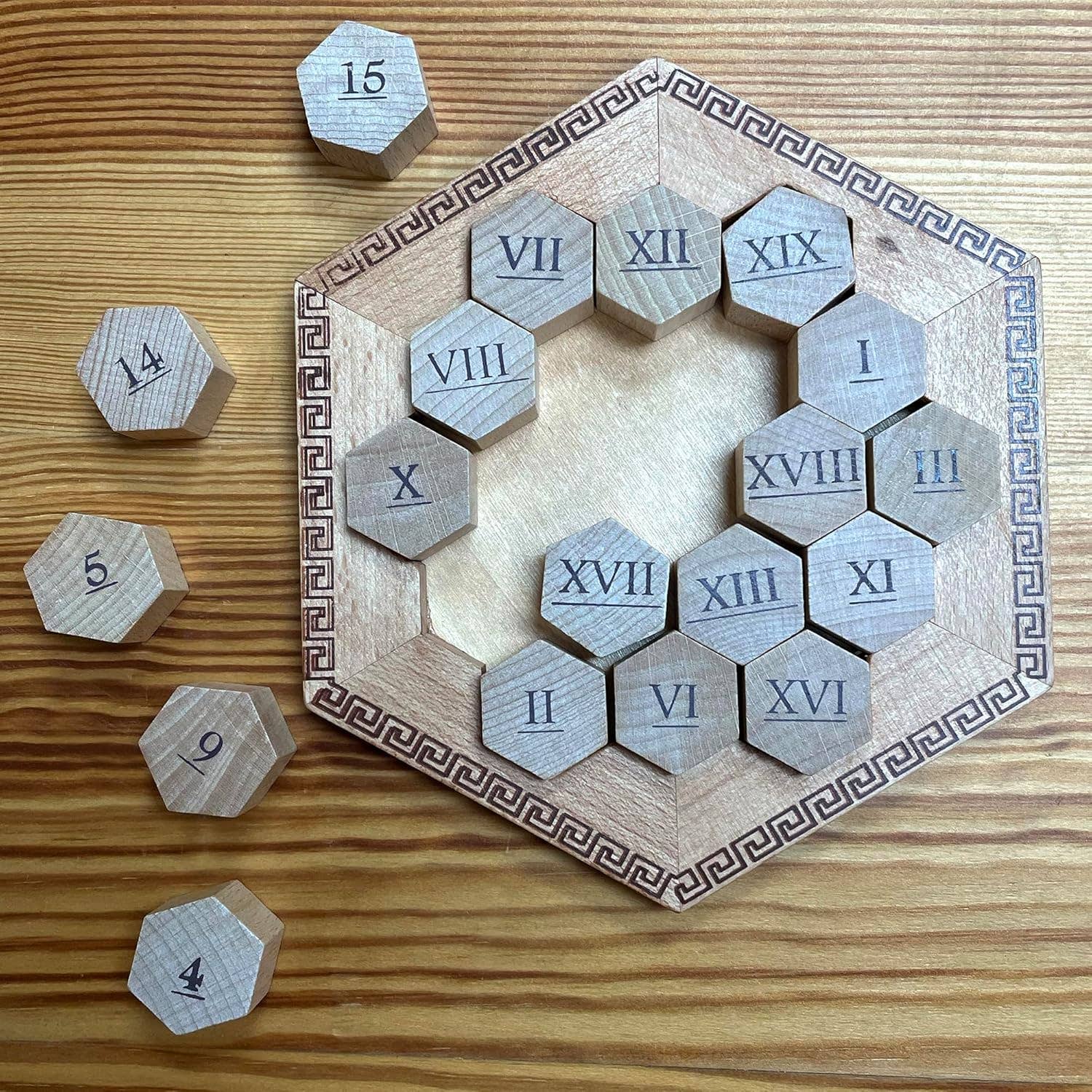 Hypatian Enigma Wooden Brainteaser Puzzle