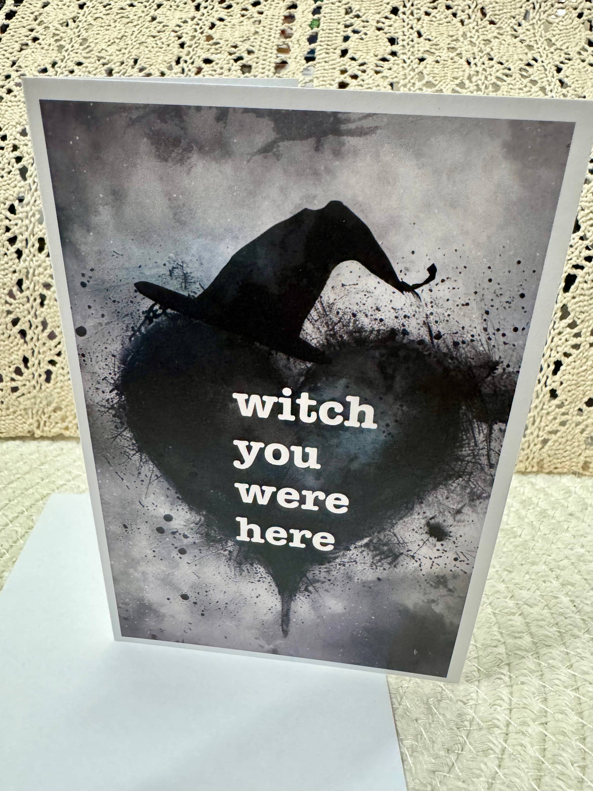 “Witch You Were Here” Greeting Card