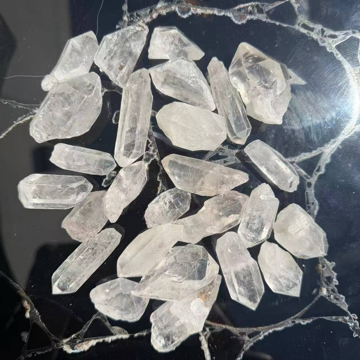 Clear Quartz Points Rough