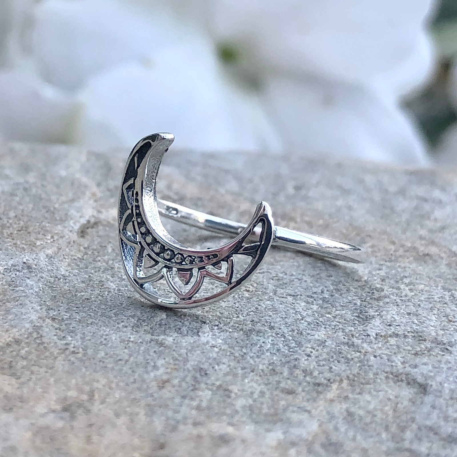 Crescent Moon Ring