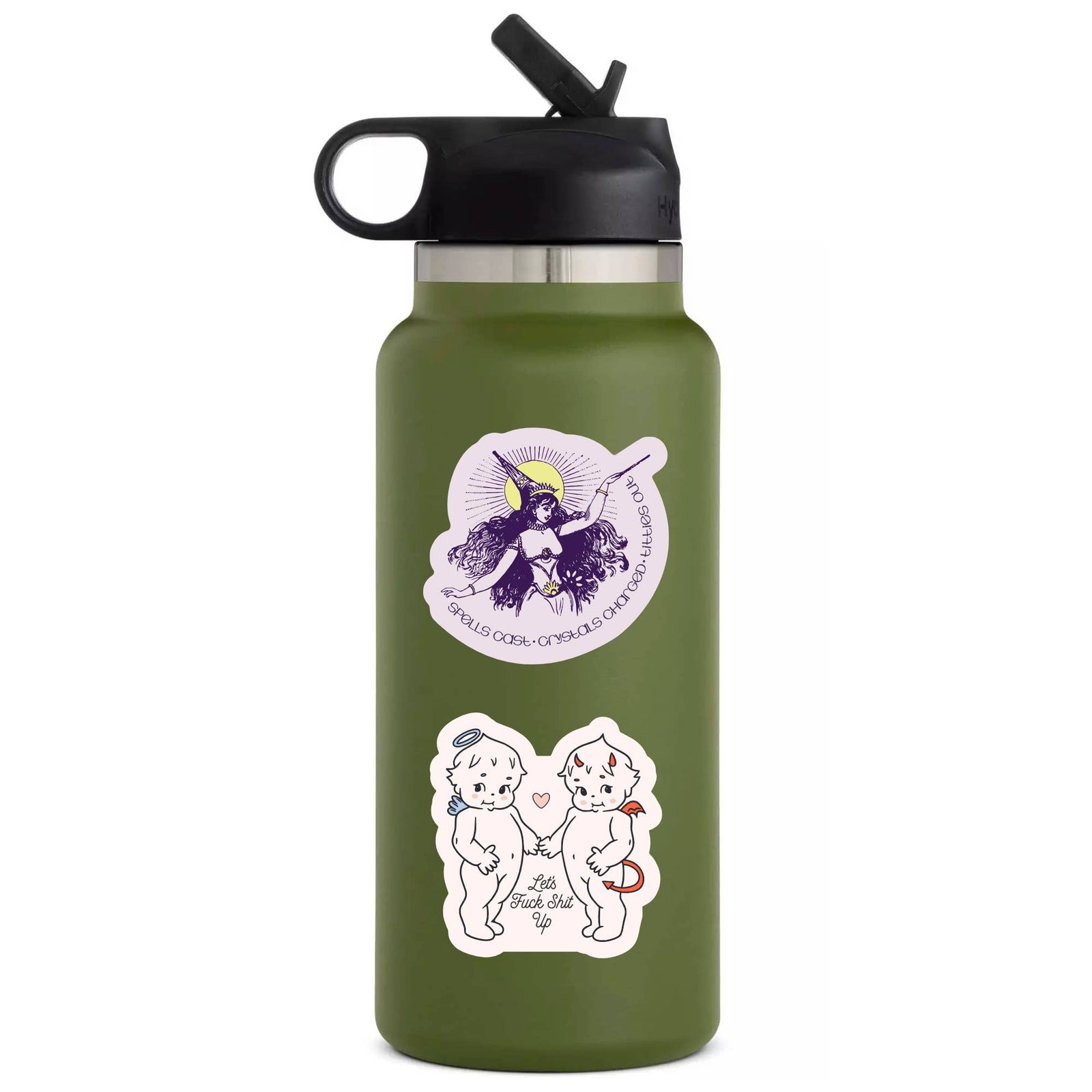 Witchy Woman Funny High Quality Vinyl Sticker