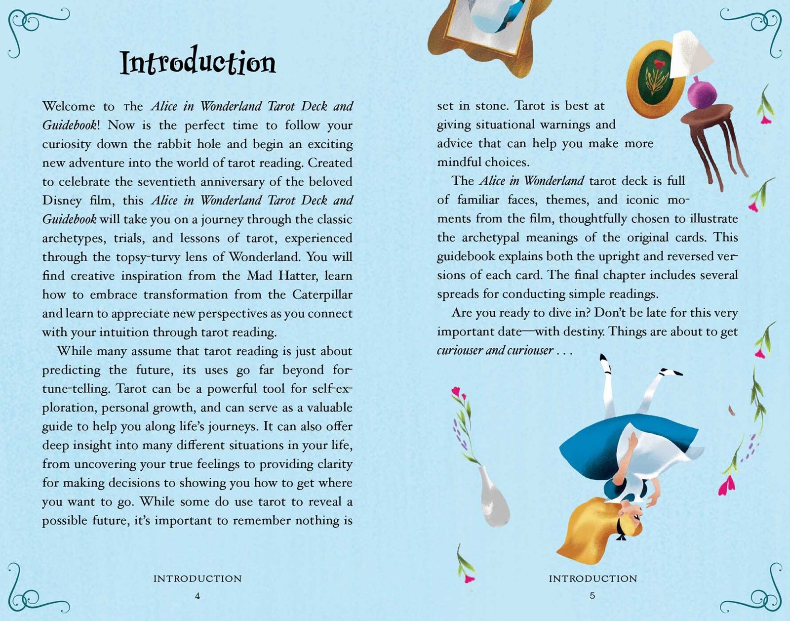 Disney Alice in Wonderland Tarot Deck and Guidebook