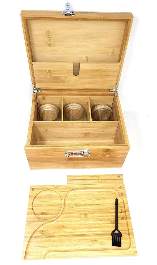 Bamboo Stash Box