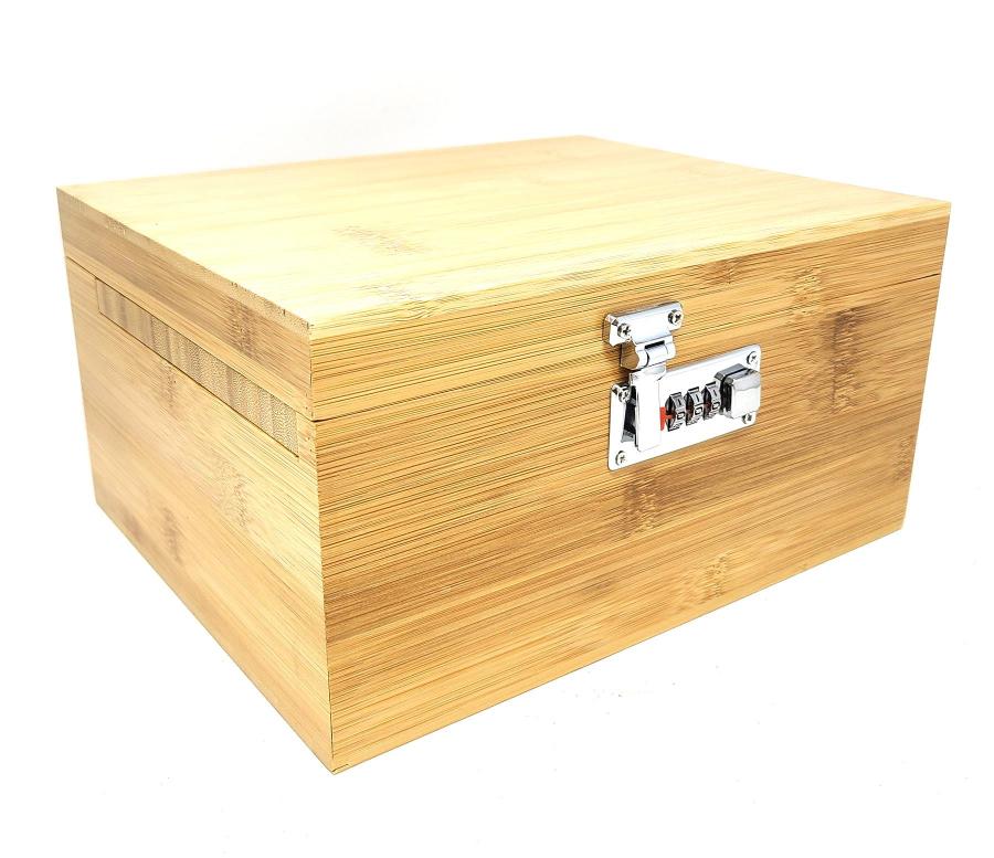 Bamboo Stash Box