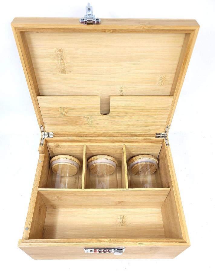 Bamboo Stash Box