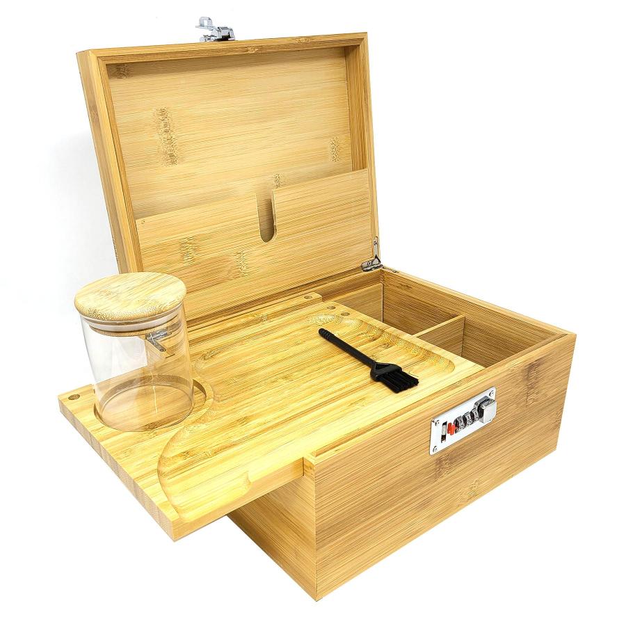 Bamboo Stash Box