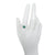 Malachite Sterling Silver Ring