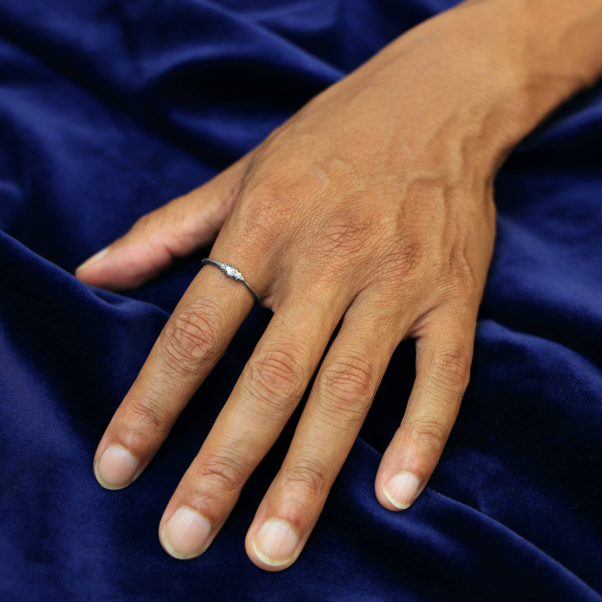 Ouroboros Snake Ring Sterling Silver