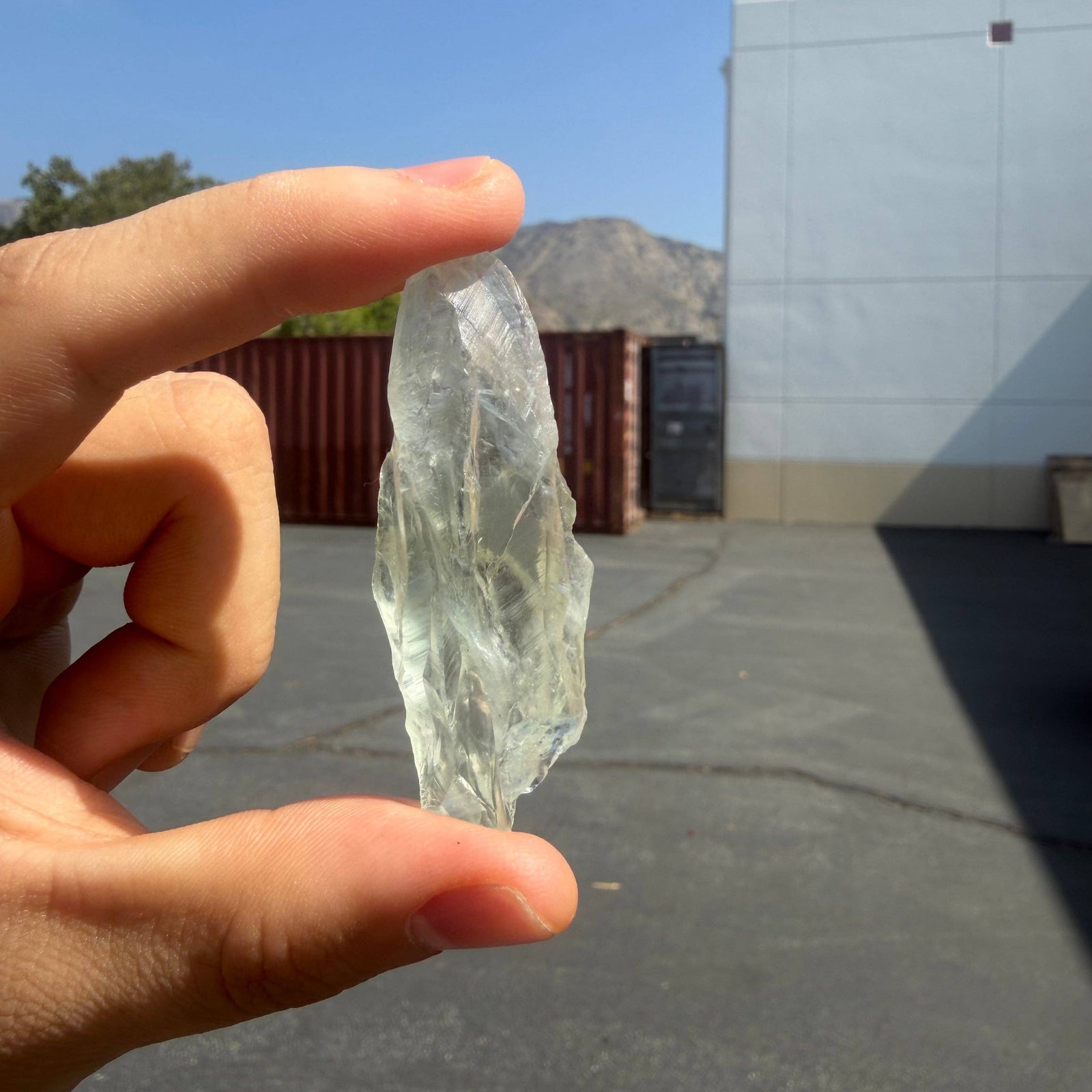 Prasiolite (Green Amethyst) Rough