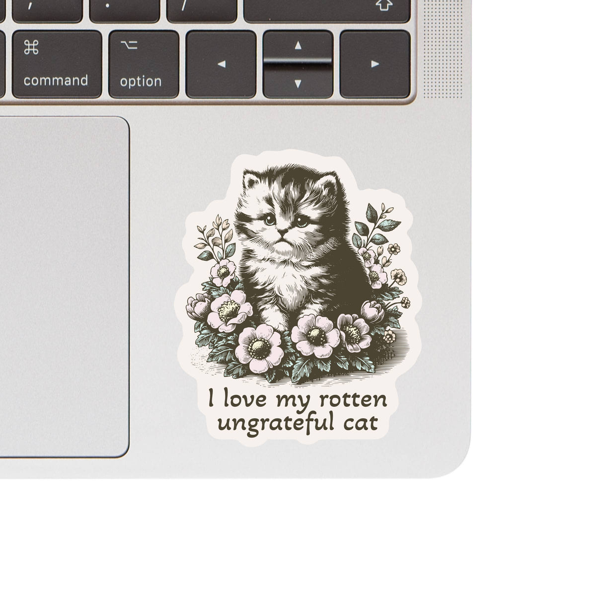 Rotten Kitty Cat High Quality Vinyl Sticker