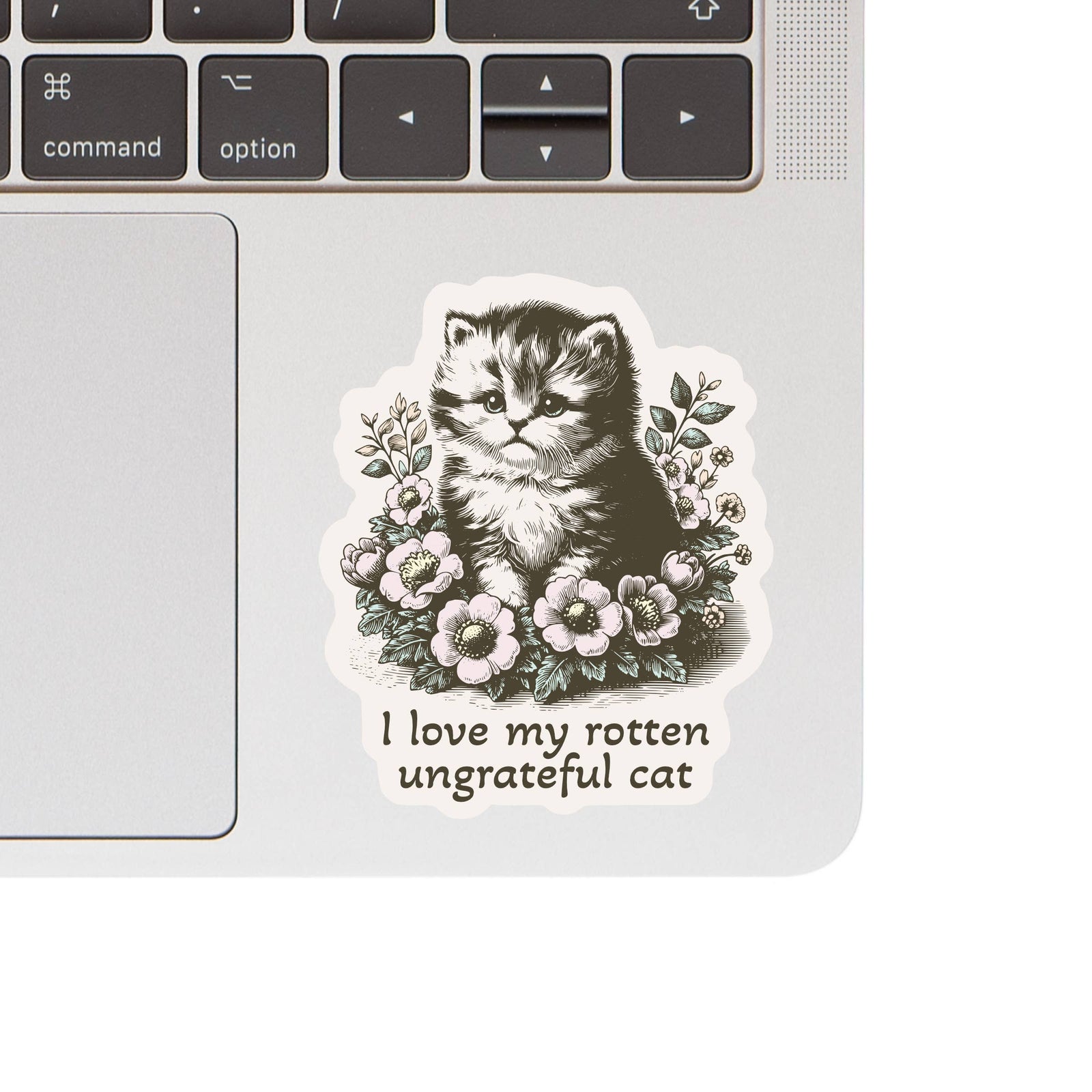 Rotten Kitty Cat High Quality Vinyl Sticker