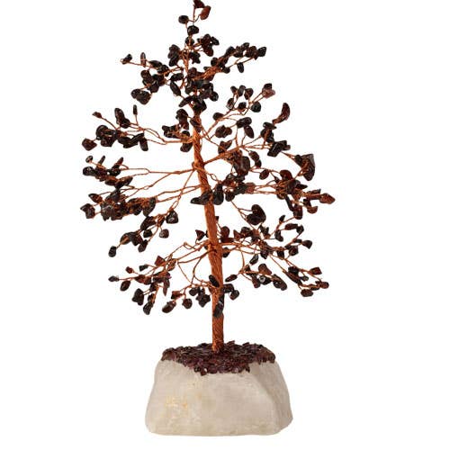 GARNET 300 STONE GEMSTONE TREE