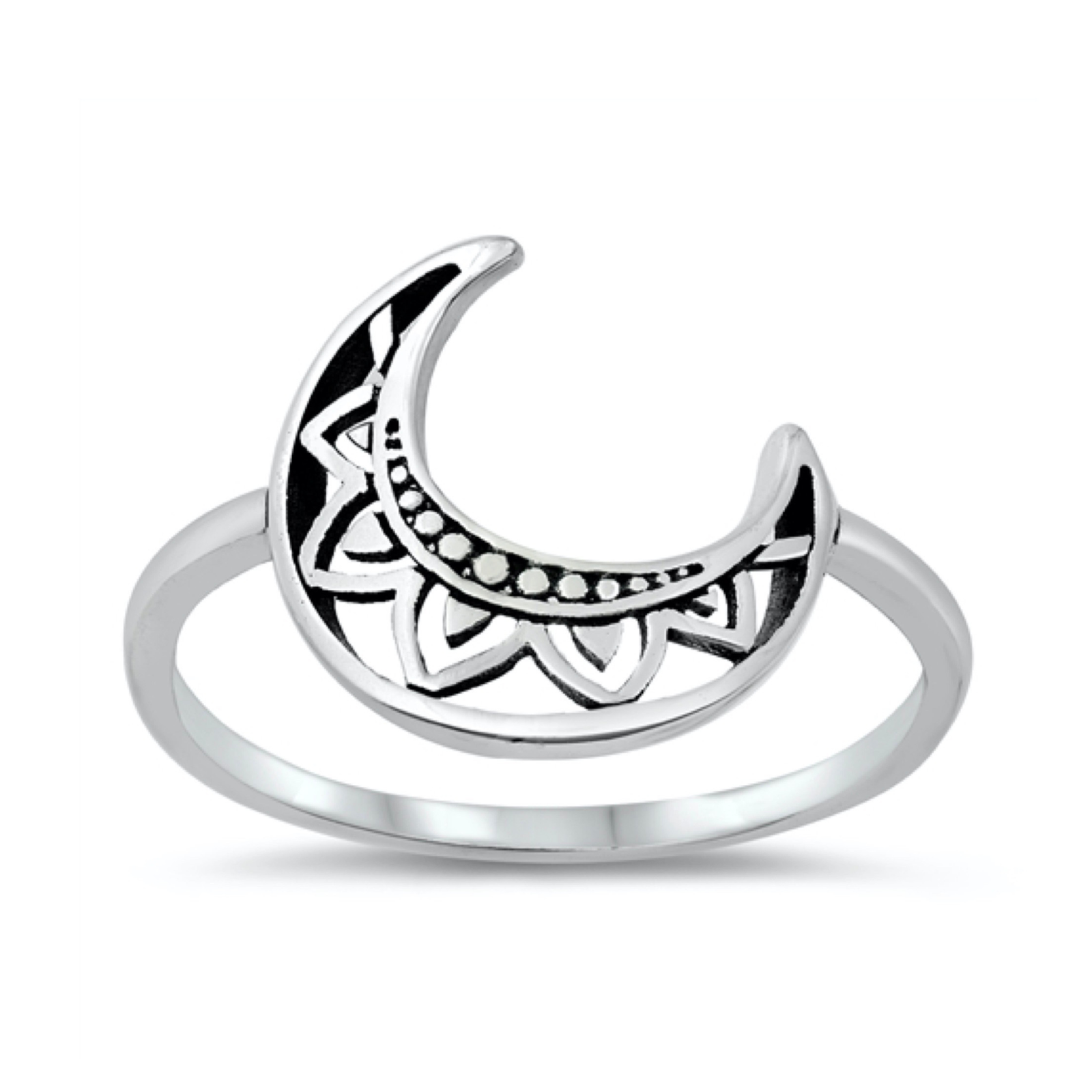 Crescent Moon Ring