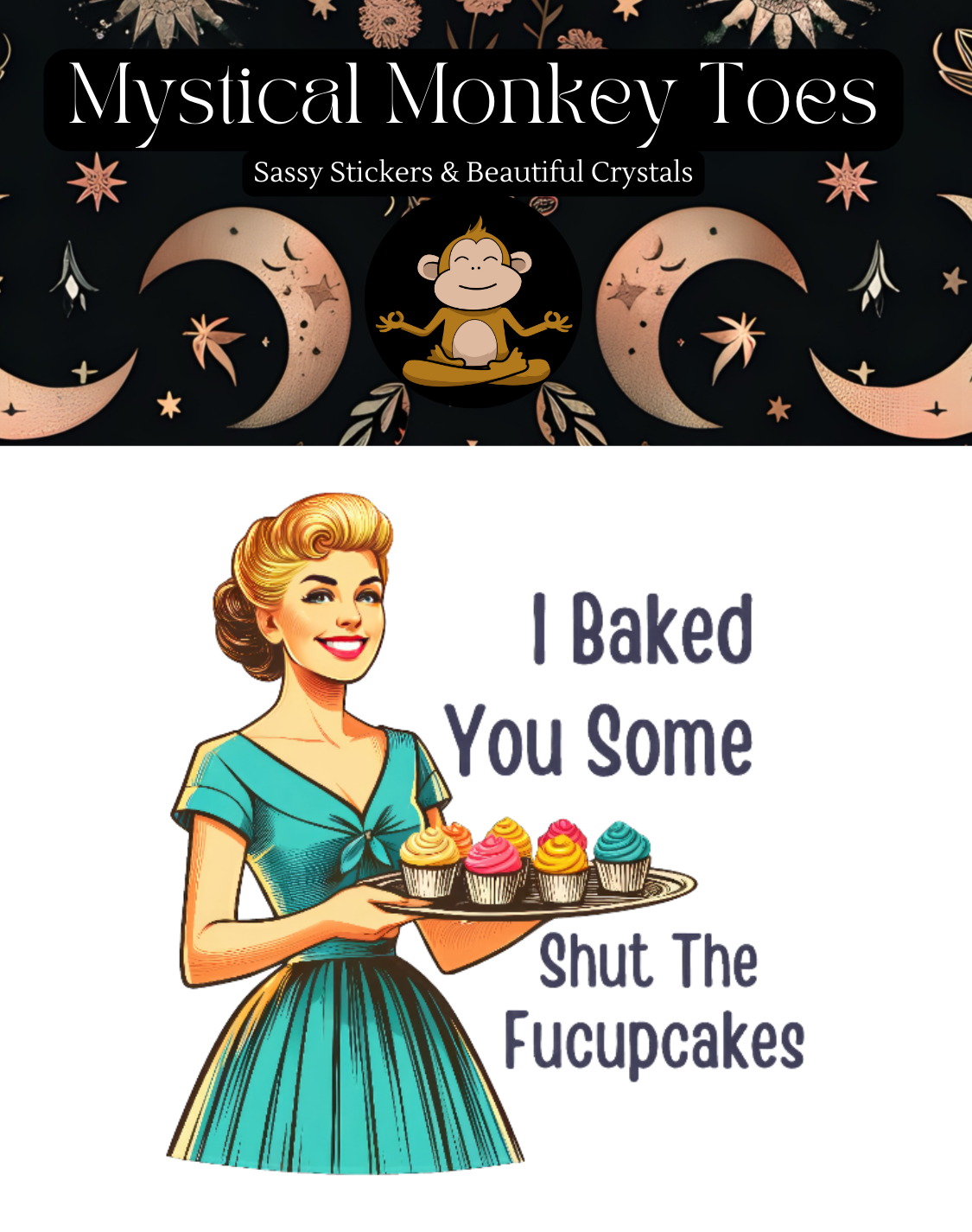 STFU: Cupcakes Sticker