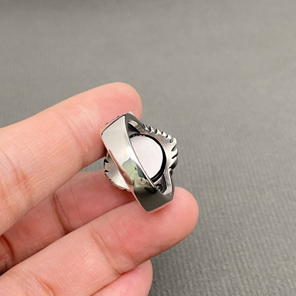 Dragon's Eye Stainless Steel Ring