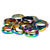 4MM RAINBOW HEMATITE RING